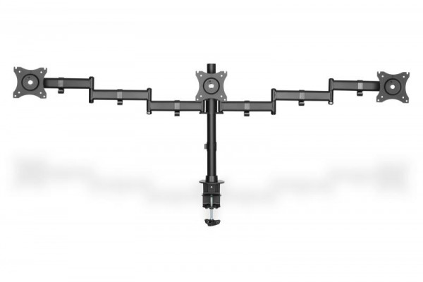DIGITUS Tischhalterung Universal Single bis 27" + Klemmhalt.