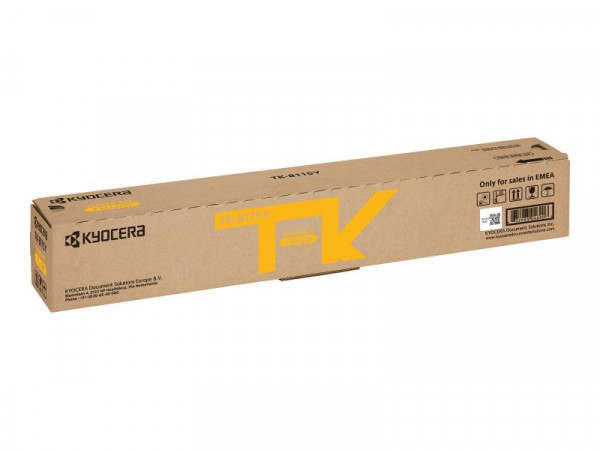 Toner Kyocera TK-8115Y Yellow 6.000 Seiten