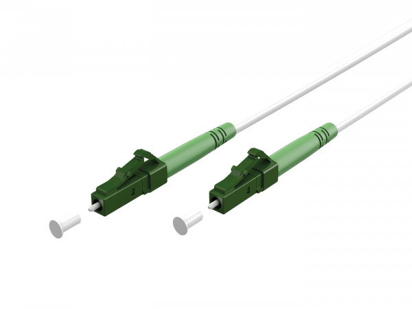 Equip Patchkabel LC/APC->LC/APC 15.00m SM Simplex OS2 gelb