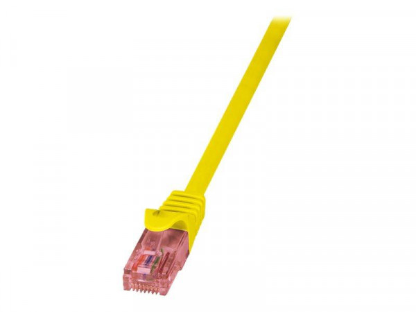 LogiLink CQ2087U Kat.6 U/UTP gelb 7,50m