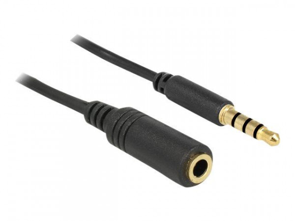 iPhone Klinkeverl. Delock 3,5mm -> 3,5mm St/Bu 1.00m 4Pin