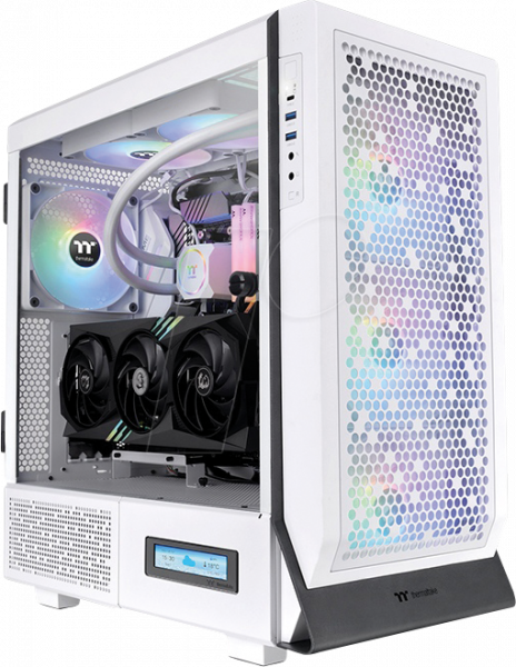 Gehäuse Thermaltake Ceres 500 TG Midi Tower "ARGB Snow