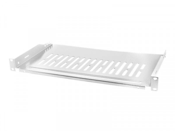 LogiLink 19"Fachboden Befestigung nur vorne T=250mm, grau