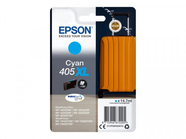 Patrone Epson 405XL cyan 14,7ml T05H2