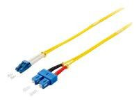 Equip LWL Patchkabel LC->SC 15.00m Singlemode Duplex OS2