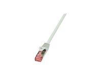 LogiLink CAT6 S/FTP Patchkabel AWG27 PIMF grau 1,50m
