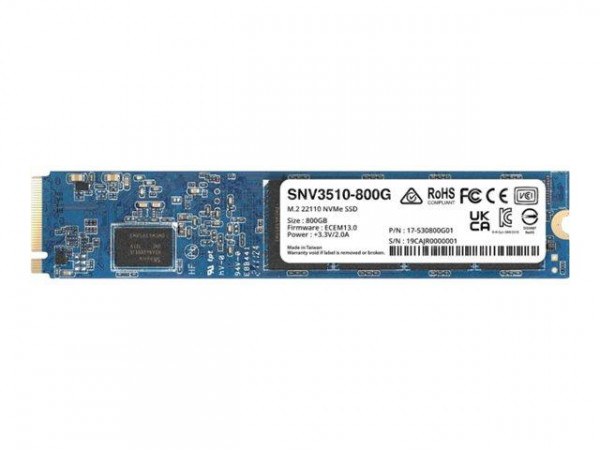 Synology SSD SNV3410-800G 800GB SSD SATA M.2 NVMe 30062022