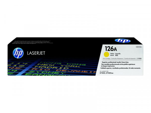 Toner HP CP1025n yellow CE312A 1000 Seiten