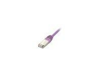 Equip Patchkabel RJ45 S/FTP Cat6 1.00m viol. (SSTP)PIMF