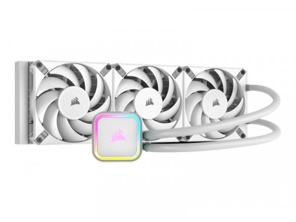 WAK Corsair Cooling iCUE H150i RGB ELITE WHITE 360mm