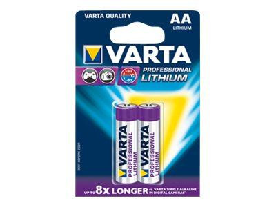 Varta Batterie LITHIUM AA 2St.