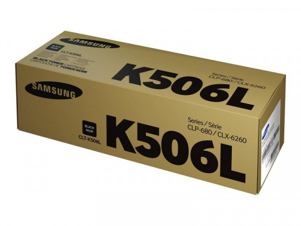 Toner HP ersetzt Samsung CLT-K506L black, high capacity