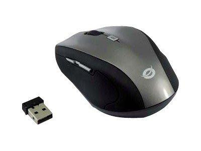 CONCEPTRONIC Optical Wireless 6-Tasten Travel USB Maus sw