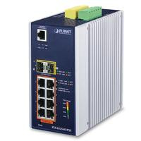 PLANET Industrial L3 8-Port 802.3bt GE + 2-Port 2.5G SFP+