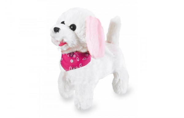 Jamara Trixi RC Plüschhund Weiß/Rosa 27MHz