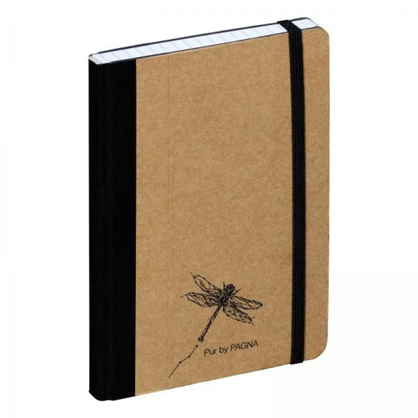 PAGNA Notizbuch A6 Pur 192S kariert natur 1Stk