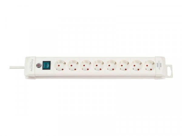 Steckdosenleiste Brennenstuhl Premium-Line 8fach weiss 3m