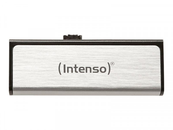 USB-Stick 16GB Intenso 2.0 USB & MicroUSB Mobile Line sil