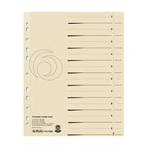 Herlitz Trennblatt A4 Manilakarton chamois 50er Packung