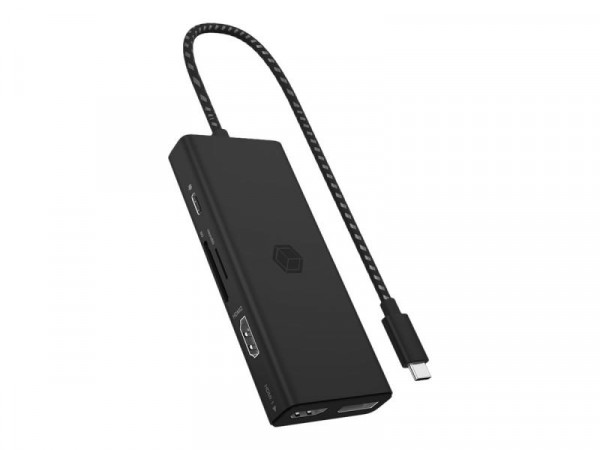 Dockingstation IcyBox USB Type-C mit dreifacher