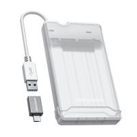 GRAUGEAR externes Festpl.Gehäuse 2,5"HDD/SSD USB 3.2 Alu