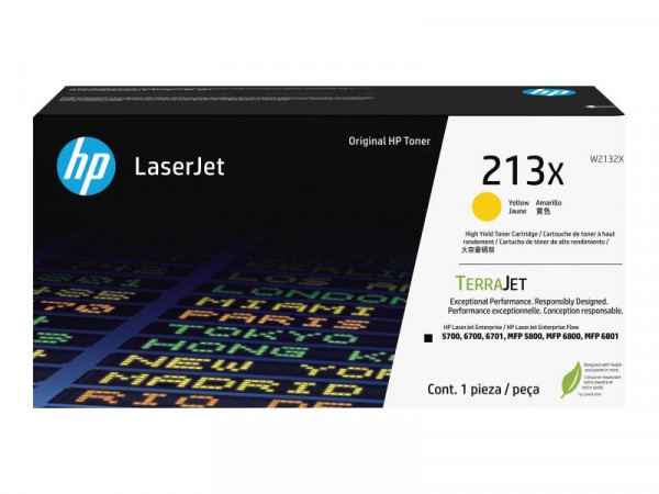 HP 213X Gelb LaserJet Tonerpatrone