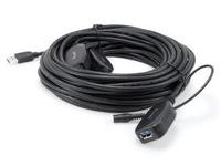 Equip USB Kabel 3.0 A -> A St/Bu 15.00m Verl. aktiv