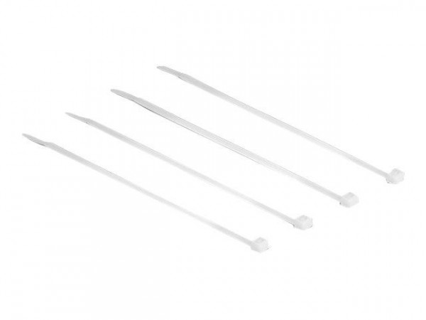 Kabelbinder Delock 100mm 100Stk transparent
