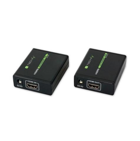 Techly HDMI Extender über Netzwerkkabel Cat5e/6, 60m