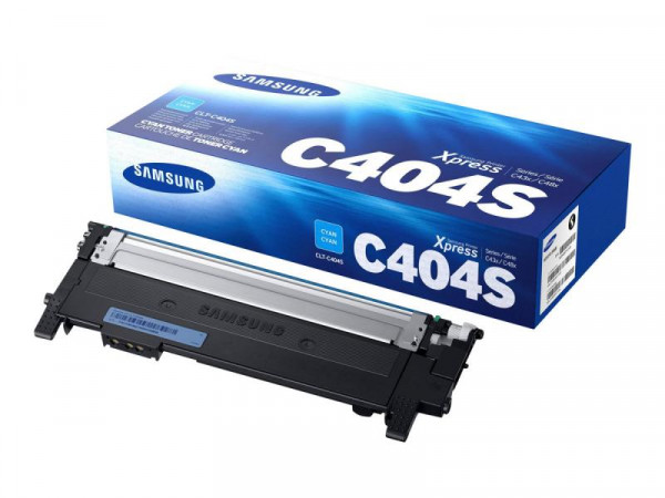 Toner HP ersetzt Samsung CLT-C404S cyan