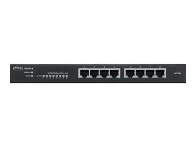 ZyXEL 8-Port GbE+ 60Watt 802.3at Smart Switch NebulaFlex