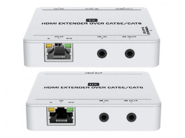 LevelOne HDMI over Cat.5/6 Extender kit 4K,50 Meter