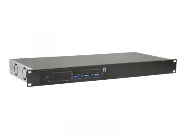 LevelOne Switch 24x FE FGP-2602 2xGSFP 19" 380W 24xPoE 