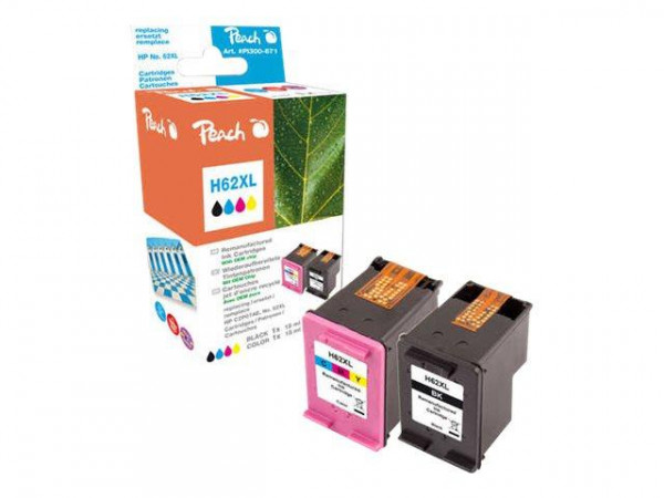 Peach Druckkopf HP NR.62XL Sparpack Comp.