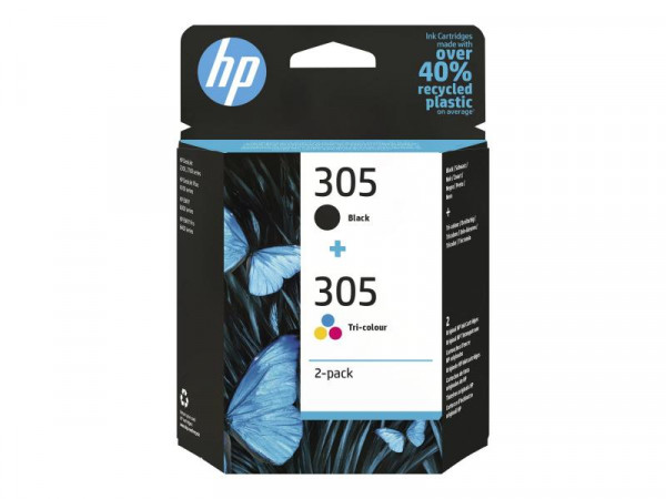 Patrone HP Nr.305 black + Color 120 Seiten 6ZD17AE