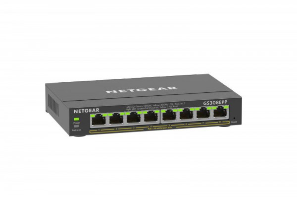 Switch NETGEAR 8x GE GS308EPP-100PES