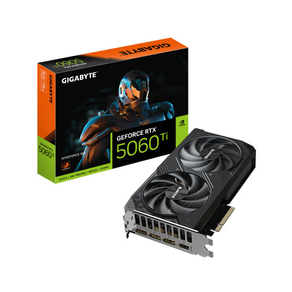 Gigabyte RTX5060 TI Windforce 16GB GDDR7 HDMI 3xDP