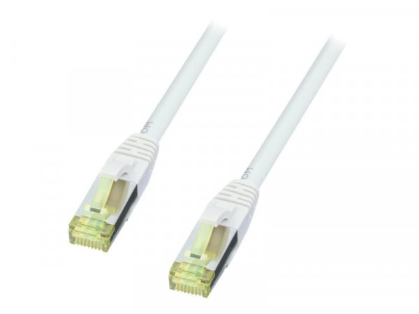 Lindy Patchkabel Cat6A S/FTP LSOH Cat7 Rohkabel grau 30m