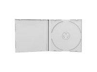 MediaRange CD-Leerhülle für 1 Dics 10.4mm transparentes Tray
