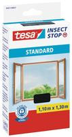 tesa Fliegengitter Standard Klettband 1,1x1,3m anthrazit