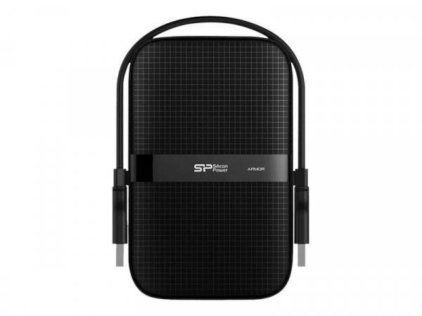 Silicon Power 6.3cm (2.5") 1TB USB 3.0 A60Anti-shock/black