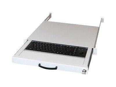 Equip Tastaturschublade D-ASCII + Touchpad hellgrau