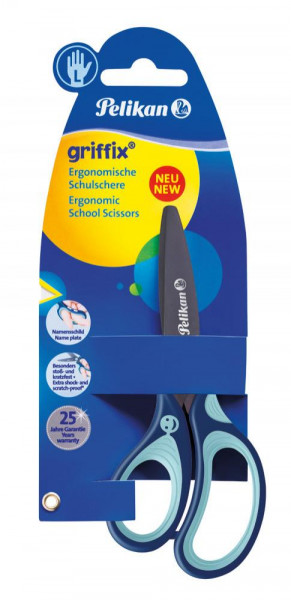 Pelikan Griffix Schere SC1LB blau Linksh. 1er Blister