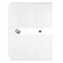 Herlitz Dokutasche A4 PP farbl. transp. z.Abheften 1er