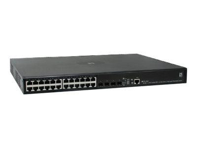 LevelOne Switch 48,3cm 20x GE + 4GE Combo GTL-2691