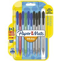 PAPER MATE Kugelschreiber InkJoy 100 RT 10er M 1.0mm