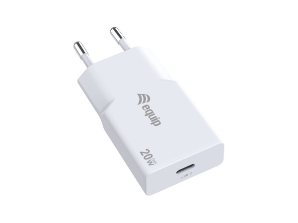 Equip Ladegerät 1Port 20W GaN Slim,1xUSB-C PD weiß