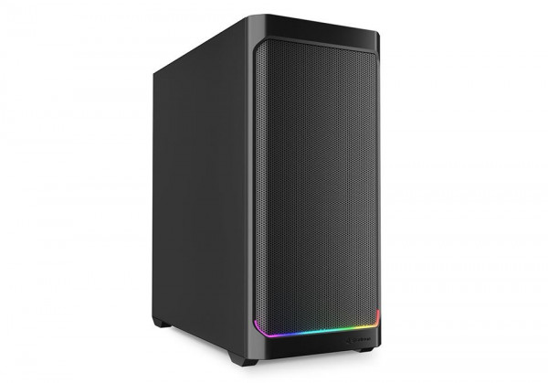 Sharkoon Gehäuse AK4 RGB ATX 1xMetall schwa