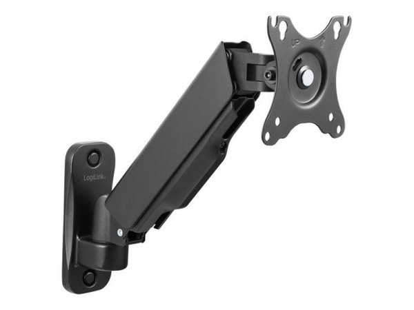 LogiLink Monitorwandhalterung 17-32",Gasdruckfeder, 90-380mm
