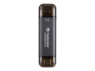 SSD 256GB Transcend ESD310C Portable, USB 10Gbps, Type-C/A